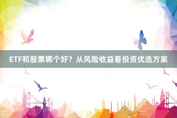 ETF和股票哪个好？从风险收益看投资优选方案